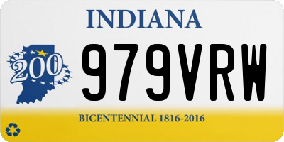 IN license plate 979VRW