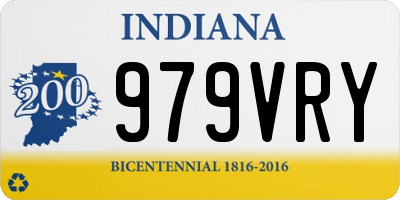 IN license plate 979VRY
