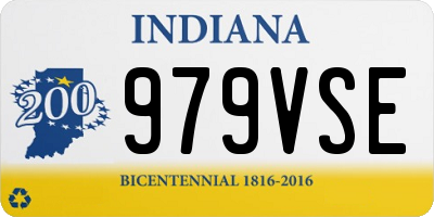 IN license plate 979VSE