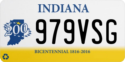 IN license plate 979VSG