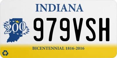 IN license plate 979VSH