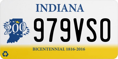 IN license plate 979VSO