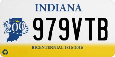 IN license plate 979VTB