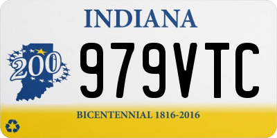 IN license plate 979VTC