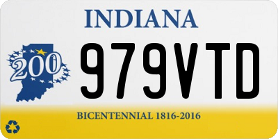 IN license plate 979VTD