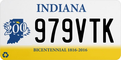 IN license plate 979VTK