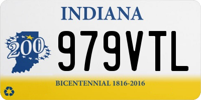 IN license plate 979VTL
