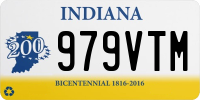 IN license plate 979VTM