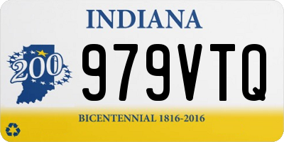 IN license plate 979VTQ
