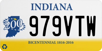 IN license plate 979VTW