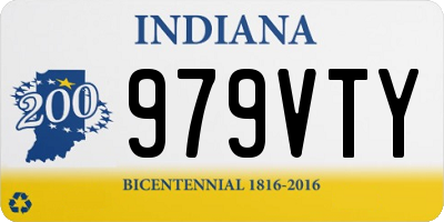 IN license plate 979VTY