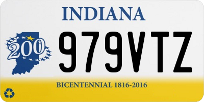 IN license plate 979VTZ