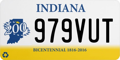 IN license plate 979VUT