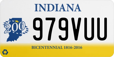 IN license plate 979VUU