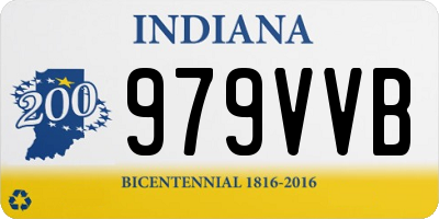 IN license plate 979VVB