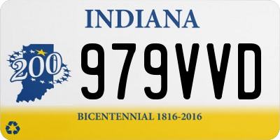 IN license plate 979VVD