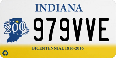 IN license plate 979VVE