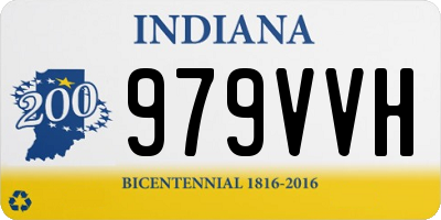 IN license plate 979VVH