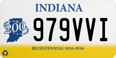 IN license plate 979VVI