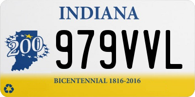 IN license plate 979VVL