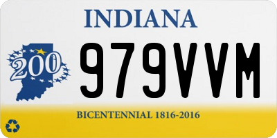 IN license plate 979VVM