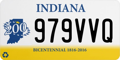 IN license plate 979VVQ