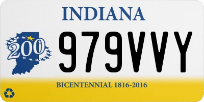 IN license plate 979VVY