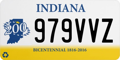 IN license plate 979VVZ