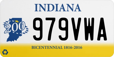 IN license plate 979VWA