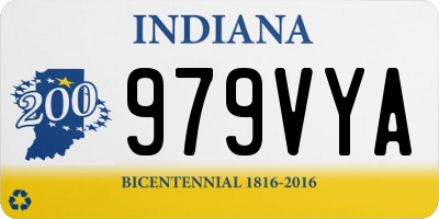 IN license plate 979VYA