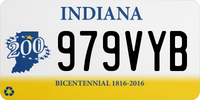 IN license plate 979VYB