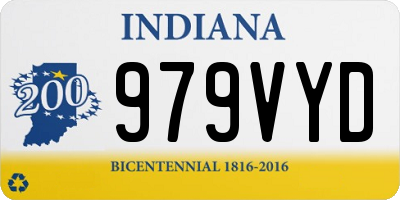 IN license plate 979VYD