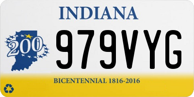 IN license plate 979VYG