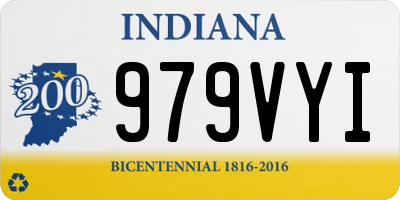IN license plate 979VYI
