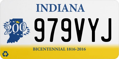 IN license plate 979VYJ