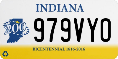 IN license plate 979VYO