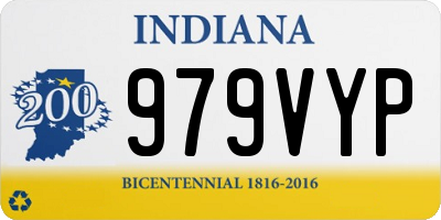 IN license plate 979VYP