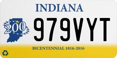 IN license plate 979VYT