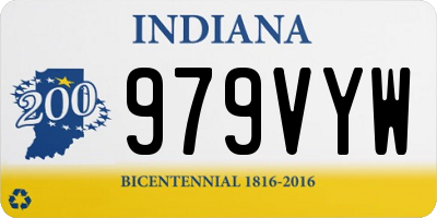 IN license plate 979VYW