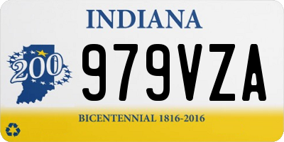 IN license plate 979VZA