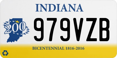 IN license plate 979VZB