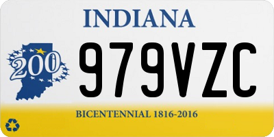 IN license plate 979VZC