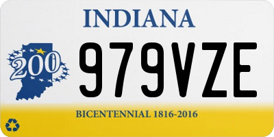 IN license plate 979VZE
