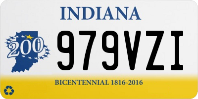 IN license plate 979VZI