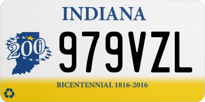 IN license plate 979VZL