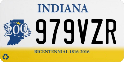 IN license plate 979VZR