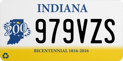 IN license plate 979VZS