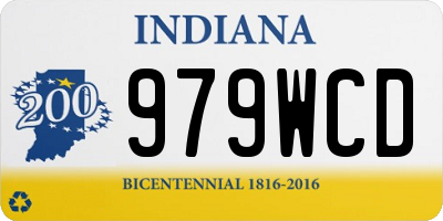 IN license plate 979WCD
