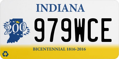 IN license plate 979WCE