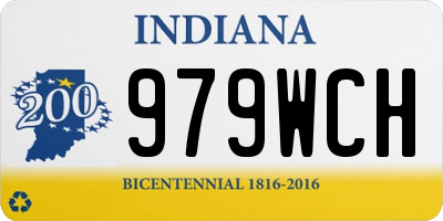 IN license plate 979WCH